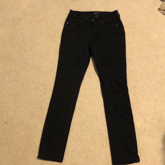 Denim - Plain black jeans size 2.